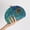 Blue, variant on Shell Shape Women's Clutch Bag Sequin Purses and Handbags Luxury Designer Retro Embroidery Evening Bag Female Party Handbag