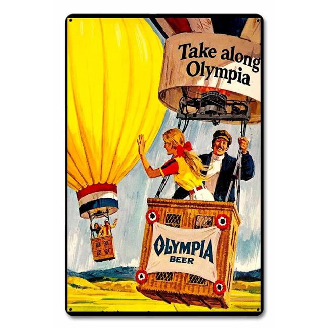 Sign olympia beer Vintage 60s