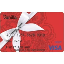 Vanilla® Visa® $20-$500 Red Swirls eGift Card (Plus $6.84 Purchase Fee) [Email Delivery]