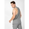 thumbnail image 2 of Cisco Drop Armhole Tank Top - Gray/Black, 2 of 8