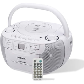 Sony Bluetooth CD/Radio Boombox with NFC One-touch, Mega Bass and