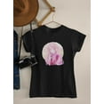 thumbnail image 3 of Anime Girl W Bunny Ears T-Shirt Women -Image by Shutterstock, Female XX-Large, 3 of 4
