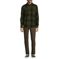 thumbnail image 3 of George Men's and Big Men's Super Soft Flannel Shirt, up to 5XLT, 3 of 5