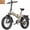 Gray, variant on VARUN 20"Folding Electric Bike for Adults,Ebike with 750W Peak Motor,48V 624Wh Removable Battery,25 mph,up to 62 miles Range,7-Speed Gears,LCD Display