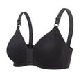 thumbnail image 1 of Women Front Closure Sports Bra Push Up Wirefree Yoga Bras Workout Gym Bra Top, 1 of 1