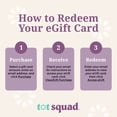 thumbnail image 3 of Date Night Babysitting - Baby Registry Essentials by Tot Squad $50 eGift Card [Email Delivery], 3 of 5