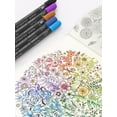 thumbnail image 3 of KEMYR Markers for Adult Coloring Books: 120 Colors Markers Set Dual Tips Fine & Brush Pens Water-Based Art Markers for Adults Drawing Sketching Bulle, 3 of 9
