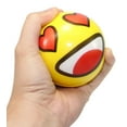 thumbnail image 2 of 4 Faces Hand Wrist Finger Exercise Stress Relief Therapy Squeeze Balls B11651-4, 2 of 2