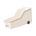thumbnail image 5 of Fiocias Storage Basket Storage Box with Wheels Storage Container Rolling Storage Bin for B 39x14.5x20cm, 5 of 9