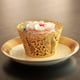 thumbnail image 4 of Leaf Filigree Cupcake Wrappers Wraps Liners Wedding Xmas Decoration, 4 of 4