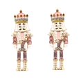 thumbnail image 1 of Chic Cartoon Stud Pendientes Ganchos para la oreja Regalo Aleación de zinc Joyería duradera Moda para niña Fiesta de compromiso de, 1 of 8