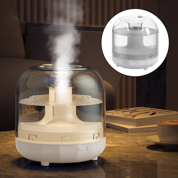 RAPOBRIX 500ml Humidifier with Colored Light - Large Capacity Quiet for Bedroom/Plants