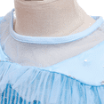 thumbnail image 5 of IBTOM CASTLE Snow Queen Frozen Princess Elsa Costumes for Girls Children Tulle Dress with Accessories Ice Princess Dress up Carnival Christmas Birthday Dress Fancy Dress Clothing, 5 of 8