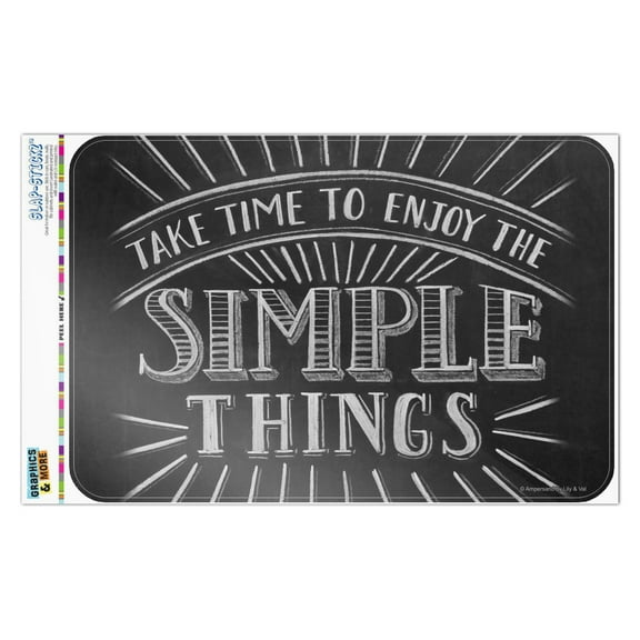 Enjoy the Simple Things Home Business Office Sign