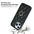 thumbnail image 3 of Case for iPhone 15 Plus,Decase PU Leather Shockproof Case Business Vintage Elegant Protective Back Phone Shell With Ring Kickstand Holder,for iPhone 15 Plus - black, 3 of 7