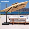 thumbnail image 2 of Pellebant 10 x 13 Feet Outdoor Offset Cantilever Hanging Patio Umbrella, 2 of 2