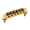 Gold, variant on LOOKSEVEN Guitar Roller Bridge Tune-O-Matic with M4 Posts Replacement for Gibson Les Paul SG ES Gretsch Electric Guitars (Chrome)