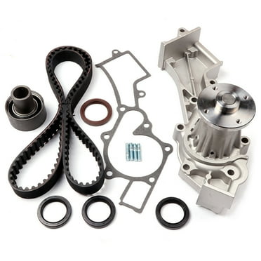 SCITOO Engine Timing Belt Kit Fits for 97-00 for Infiniti QX4 99-04 for Nissan Frontier 96-00 for Nissan Pathfinder 00-04 for Nissan Xterra