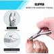 thumbnail image 3 of 7-Piece Toenail Care Kit, Stainless Steel Nail Clippers for Manicure & Pedicure, Ingrown Toenail Solution Tool Set, 3 of 5
