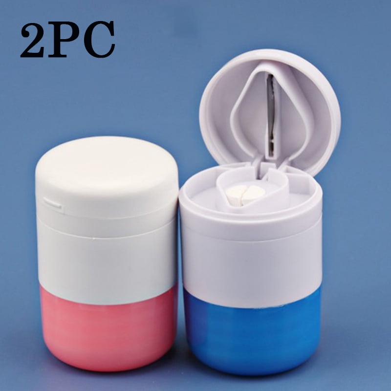 Pill Crusher and Grinder Cutter Splitter Powder Medicine Pulverizer