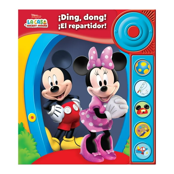 Disney Mickey Ding Dong el Repartidor PIKIDS Tapa dura 1ra edicion