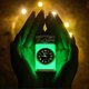 thumbnail image 3 of Luminous Watch Dial LED Rocker Lighter Refillable Butane Windproof Double Flame Lighter Mens Retro Stylish Accessory Gift, 3 of 5