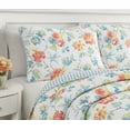 thumbnail image 2 of Sasha Coral 3-Piece Cotton Quilt Bedding Set - King, 2 of 4