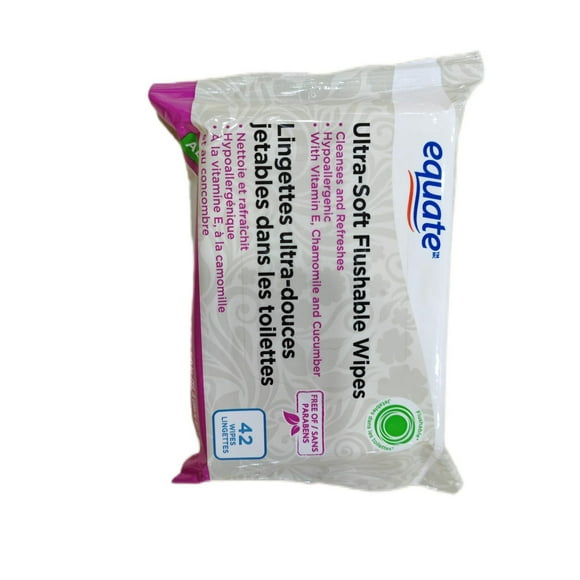 Ultra Soft Flushable Wipes