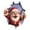 C, variant on Christmas Window Clings Cute Santa Snowman Christmas Decorations Xmas Tree Stickers Door Decor Wall Decal Winter Glass Holiday Party Supplies