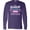 Purple, variant on Inktastic My Greatest Blessings Call Me Abuela with Flowers Long Sleeve T-Shirt