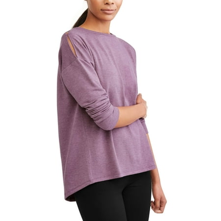 Women's Athleisure French Terry Split Back Sweatshirt