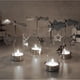 thumbnail image 3 of Candelabro de candelabro de Navidad giratorio de metal - Ciervo Ángulo Sunnimix Candelero de decoración navideña, 3 of 8