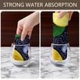 thumbnail image 4 of 2 Pcs Funny Kitchen Towels,Yellow Lemon Blueberries DarkBlue Pattern Microfiber Dish Towels,Kitchen Tea Towels,Kitchen Towel Set (18" X 26"), 4 of 7
