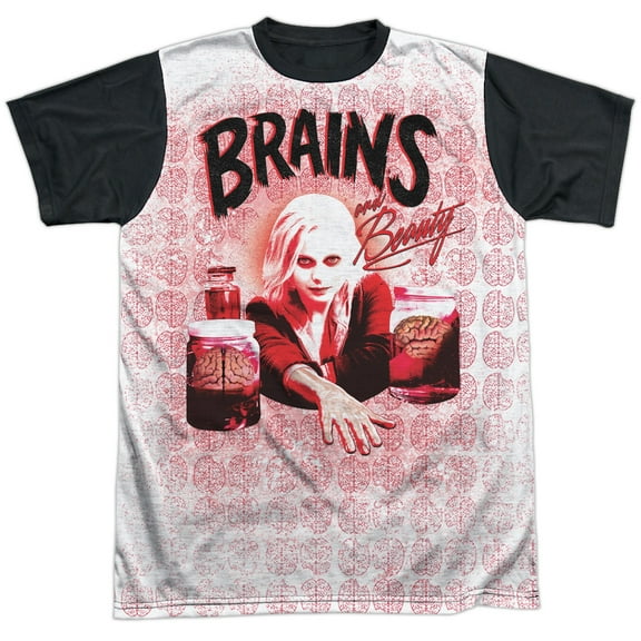Izombie Brains Unisex Adult Halloween Costume Sublimated T Shirt