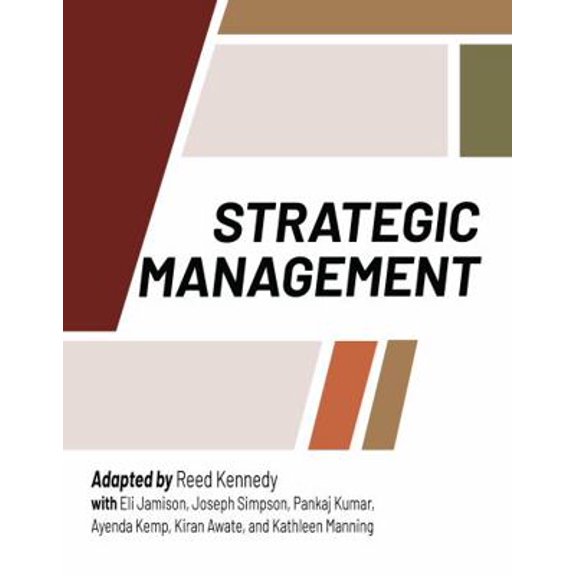 Pre-Owned Strategic Management (b&w) (Paperback) 1949373894 9781949373899