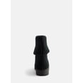 thumbnail image 3 of No Boundaries Women's Foldover Sweater Faux Fur Boots, 3 of 6