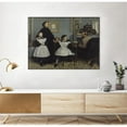 thumbnail image 2 of Giant Art Canvas  32x24 The Bellelli Family Framed in Multi-Color, 2 of 3