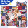 thumbnail image 4 of Pioneer Flower Floral Print Pattern Toddler Nap Mats for Kids Preschool,Sleeping Mat Bag or Kids,Toddler Sleeping Bag,Toddler Nap Mat or Daycare, 4 of 6