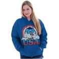 thumbnail image 4 of Tootsie Mr Owl American Patriot USA Hoodie Sweatshirt Women Men Brisco Brands L, 4 of 6