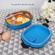 thumbnail image 2 of Lunch Box-900ml Portable Single Layer Insulation Thermal Stainless Steel Lunch Box Food Container for Outdoor Picnic, 2 of 5