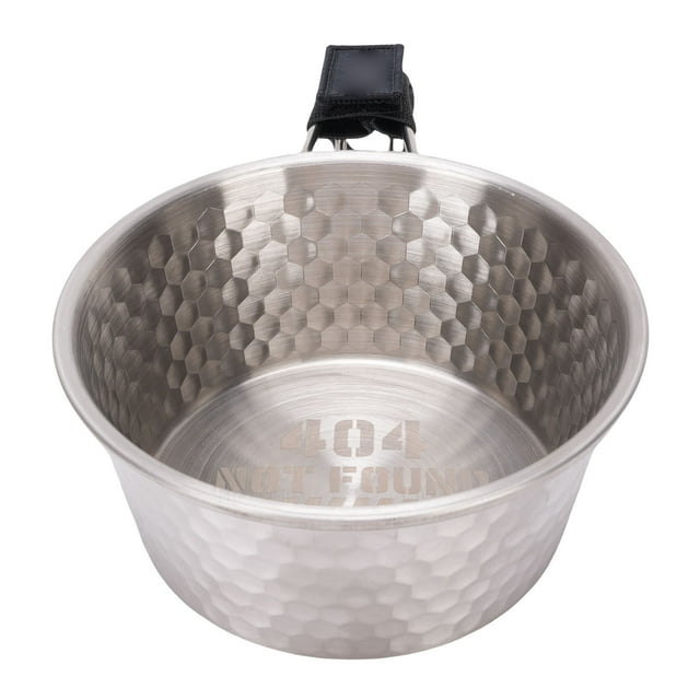 With Camping Bowl with Handle 304 Stainless Steel Portable Outdoor Rice Bowl Camping Tableware for RV Travel Backpacking