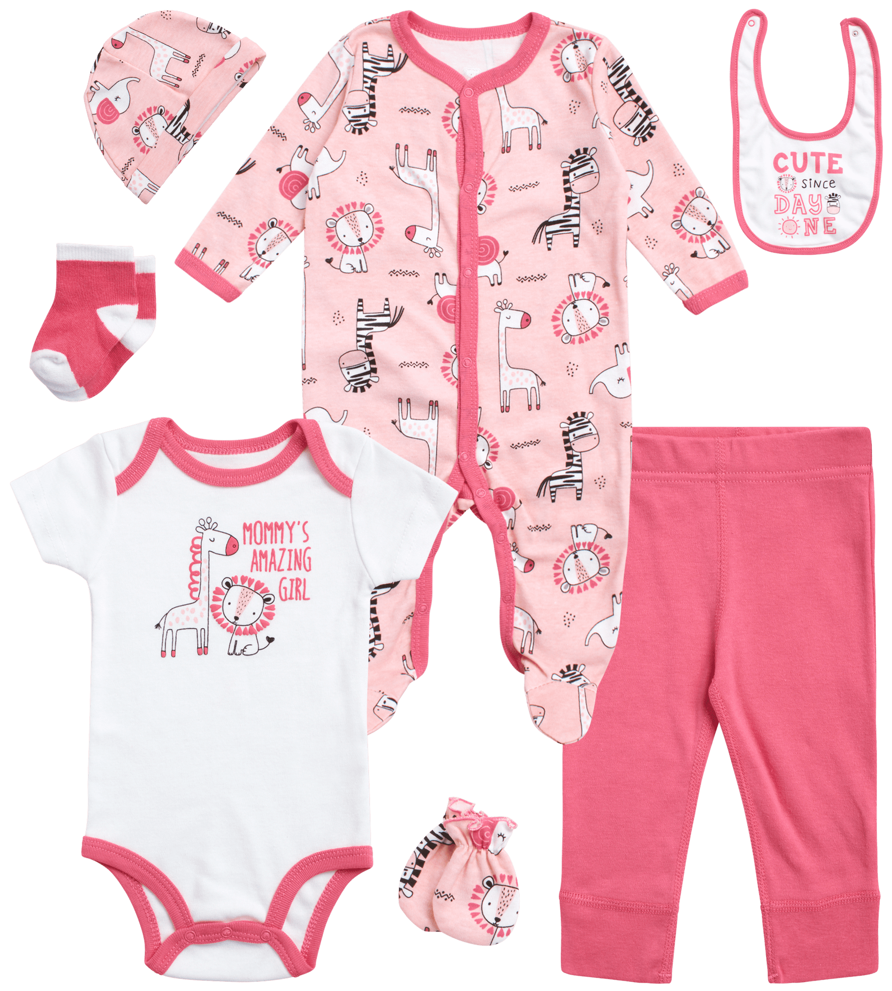 Koala Baby Newborn Baby Boy and Girl Take Me Home Layette Set 7 Piece