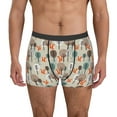 thumbnail image 2 of Goofa Squirrels and Trees Printed Men's Boxer Briefs Underwear, Moisture-Wicking Underwear, Trunk,Soft and Breathable Cotton Underwear-Medium, 2 of 9