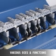 thumbnail image 4 of VEVOR Máquina Plegadora de Papel Electrica 5 en 1 de 520 mm, Plegadora de Tarjetas, Corte de Línea de Puntos, Rayadora, Plegadora, Cerradura de Escritorio de Metal, Cubierta de Libro, Color Azul, 4 of 9
