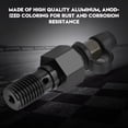 thumbnail image 4 of Multitools  M10X1.25Mm Motorcycle Brake Cylinder Caliper Bleed Screw  Banjo  Dust  Red Brake Banjo, 4 of 8
