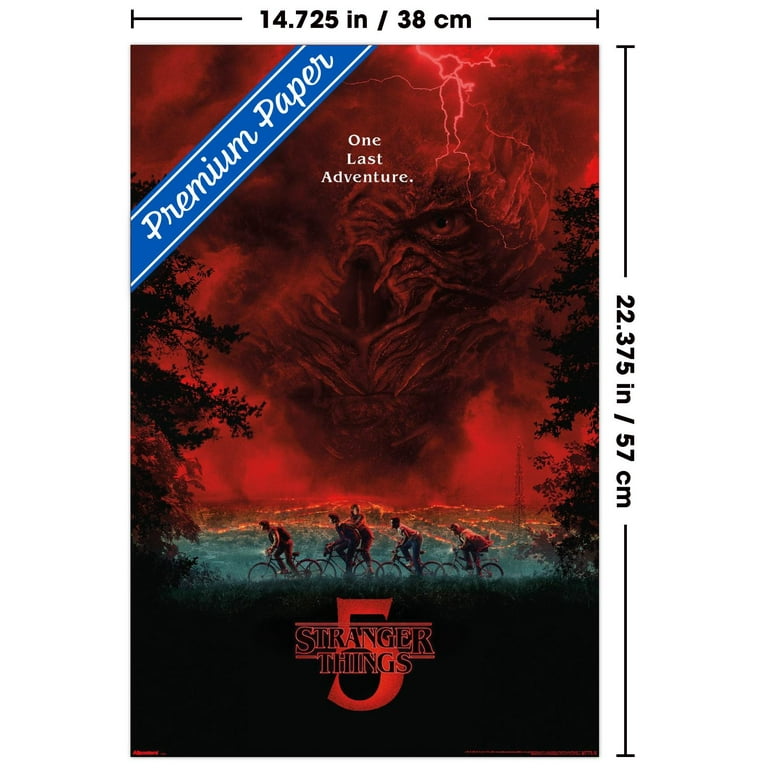 Netflix Stranger Things: Season 5 (2025) - Key Art Wall Poster