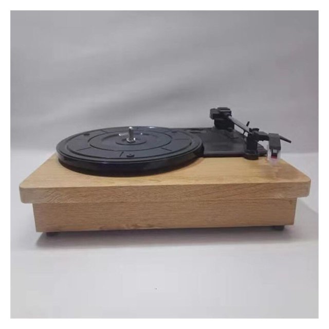 Retro Phonograph Gramophone Vinyl Record Player Turntable Player 2.0 Stereo Audio Output 33/45/78 RPM Small Mini Tablet Player ,Accurate Channel Search