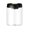 thumbnail image 4 of Airtight Food Storage Container Vacuum Sealed Jug Pantry Organization Canisters Black 900ml, 4 of 9
