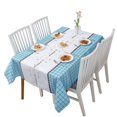 thumbnail image 1 of Nappe Imperméable Style Simple Matériau PEVA Couverture Décorative pour Cuisine Salle à Manger, 1 of 8