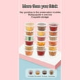 thumbnail image 6 of Clear Food Containers With Lids Leakproof Food Storage For Home Restaurant Takeout Soups Sauces Pack Of 50 450ml, 6 of 9